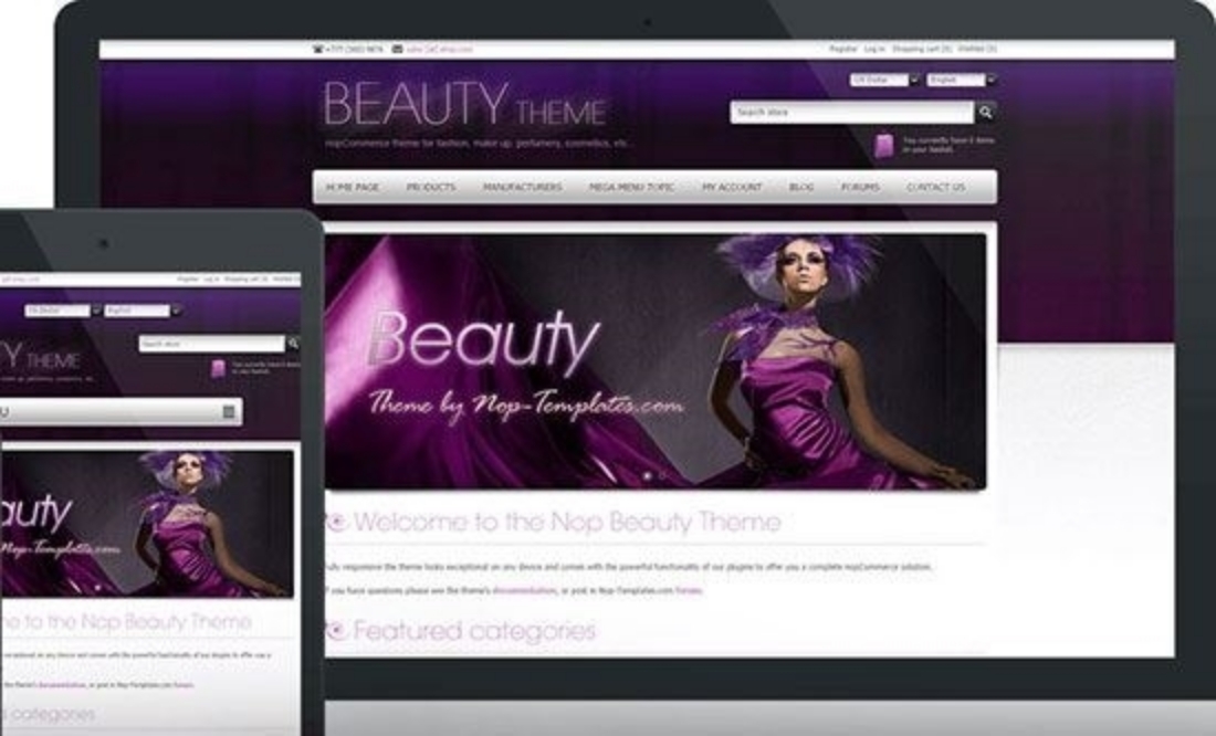 قالب Beauty Responsive