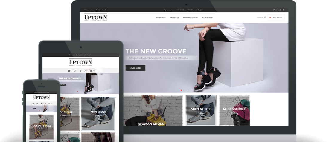 قالب UpTown Responsive