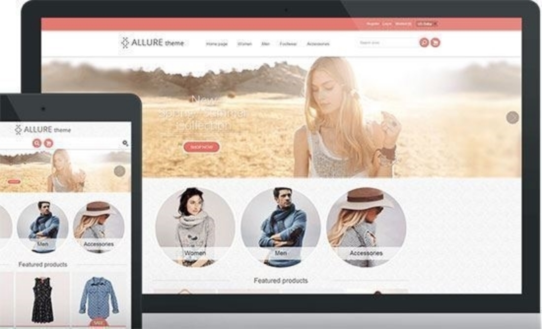 قالب Allure Responsive